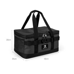 image-Wholesale 600D Oxford Waterproof Portable 20L Multiple Compartments Durable Camping Outdoor Tactical Picnic Barbecue Cookware