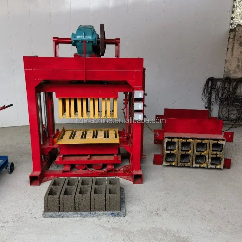 image-2024 Hot Sale Low Investment KQ4-25 Brick Making Machine/Hollow Block Making Machine