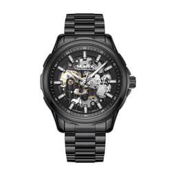 image-Mark Fairwhale Fashion Round Case New Design Stainless Steel Automatic Watches for Men