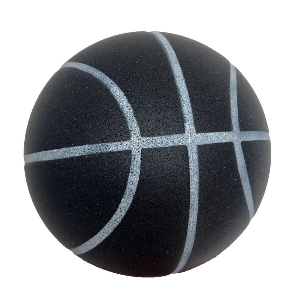 image-Grooved Silent Basketball Size 7# 6# 5# Men/Women/Children Indoor Dribble Practice Bounce Quiet Soft Airless Foam Ball No Noises