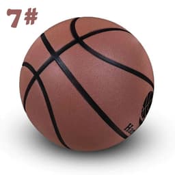 image-Grooved Silent Basketball Size 7# 6# 5# Men/Women/Children Indoor Dribble Practice Bounce Quiet Soft Airless Foam Ball No Noises