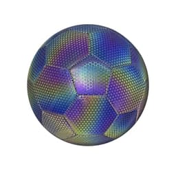 image-1pc Size 5 Reflective Football, Luminous Colorful Soccer Ball For Indoor And Outdoor Training 1pc Size 5 Reflective Football, Lu