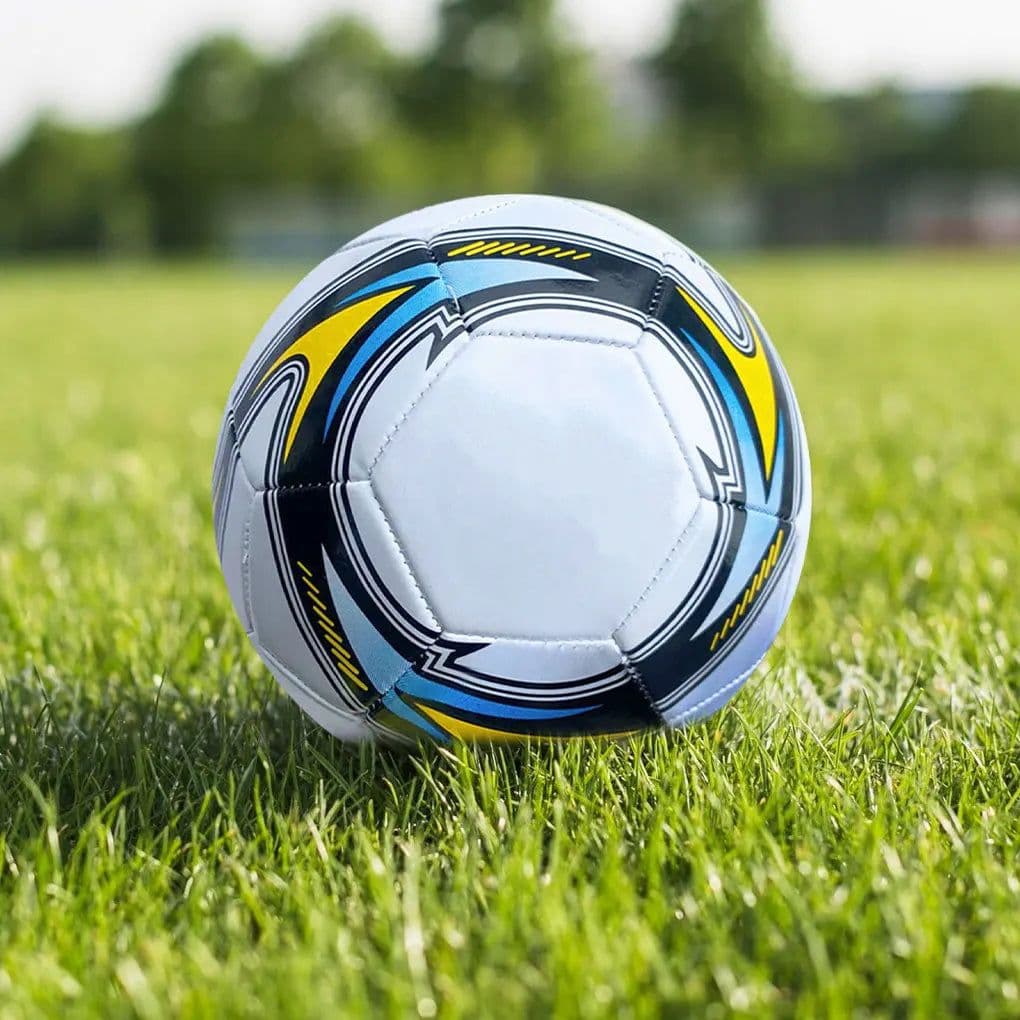 image-World Football Soccer Balls Official Size5 Machine Sewing PVC Seamless Wearproof Anti-slip Outdoor Match Game Football Training