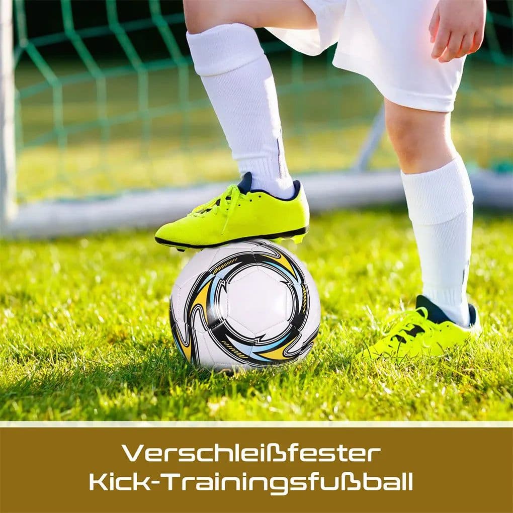 image-World Football Soccer Balls Official Size5 Machine Sewing PVC Seamless Wearproof Anti-slip Outdoor Match Game Football Training