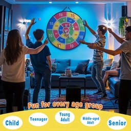 image-Montessori Throw Sport Slingshot Target Sticky Ball Dartboard Basketball Board Games Educational Children's Outdoor Game Toy