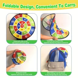 image-Montessori Throw Sport Slingshot Target Sticky Ball Dartboard Basketball Board Games Educational Children's Outdoor Game Toy