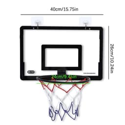 image-Mini Basketball Hoop for Kids Adults Indoor Small Basketball Hoop for Door Wall Mounted and Room Shooting Ball Sport Game Set