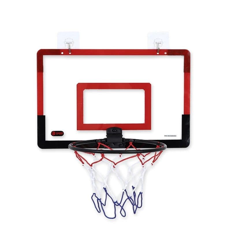 image-Mini Basketball Hoop for Kids Adults Indoor Small Basketball Hoop for Door Wall Mounted and Room Shooting Ball Sport Game Set