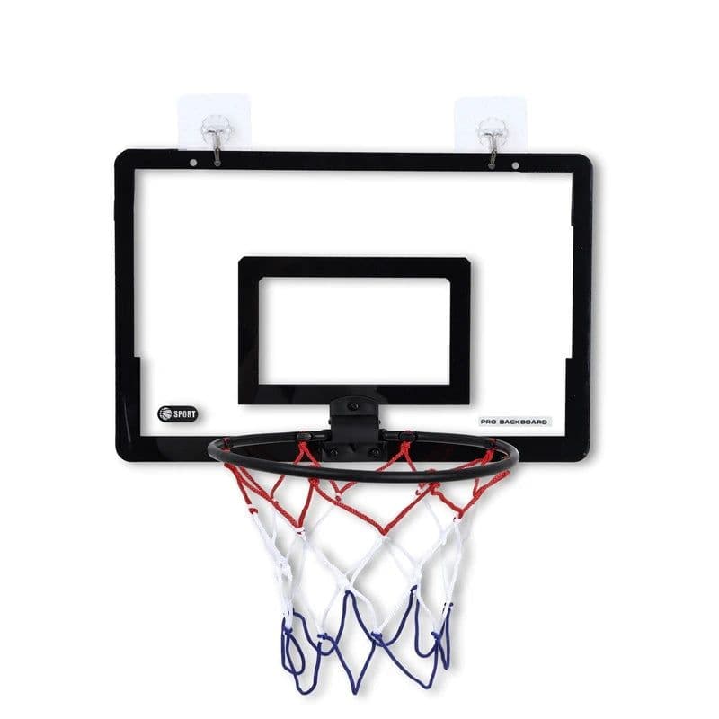 image-Mini Basketball Hoop for Kids Adults Indoor Small Basketball Hoop for Door Wall Mounted and Room Shooting Ball Sport Game Set