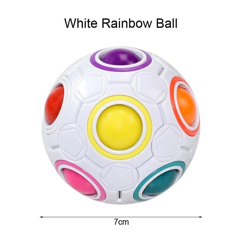 image-Kids Antistress Cube Rainbow Ball Puzzles Football Magic Cube Educational Learning Toys for Children Adult Stress Reliever Toys
