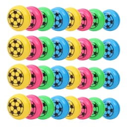 image-12/24pcs Mini Football Yoyo Balls Toy Kids Sports Theme Soccer Birthday Party Favors Goodie Pinata Filler Boy Girl School Gifts