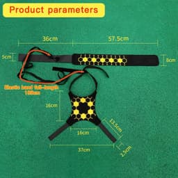 image-Soccer Ball Juggle Bag Children Auxiliary Circling Belt Kick Solo Soccer Trainer Football Kick Kids Football Training Equipment