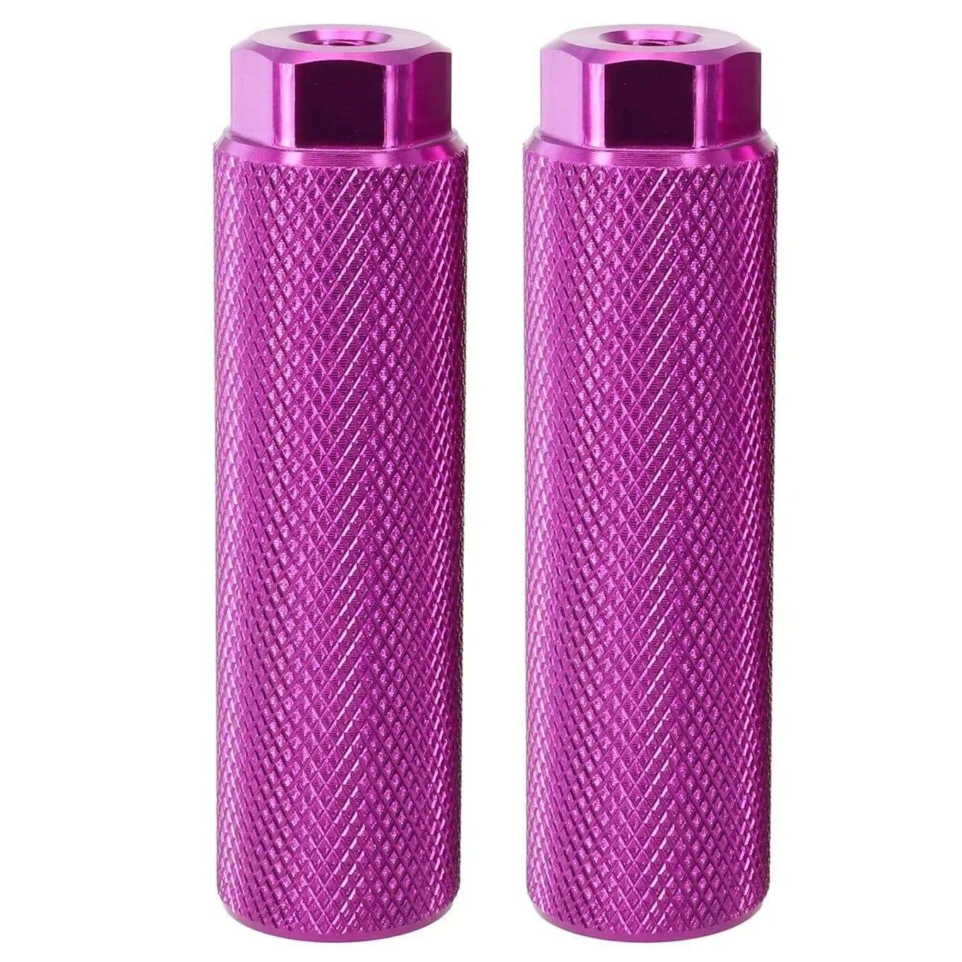 image-Bike Pegs Aluminum Alloy Anti Skid Lead Foot ForBMX Bike Fit 3 8 Inch Axles Bike Pegs Anti Skid Lead Foot Rest Pegs