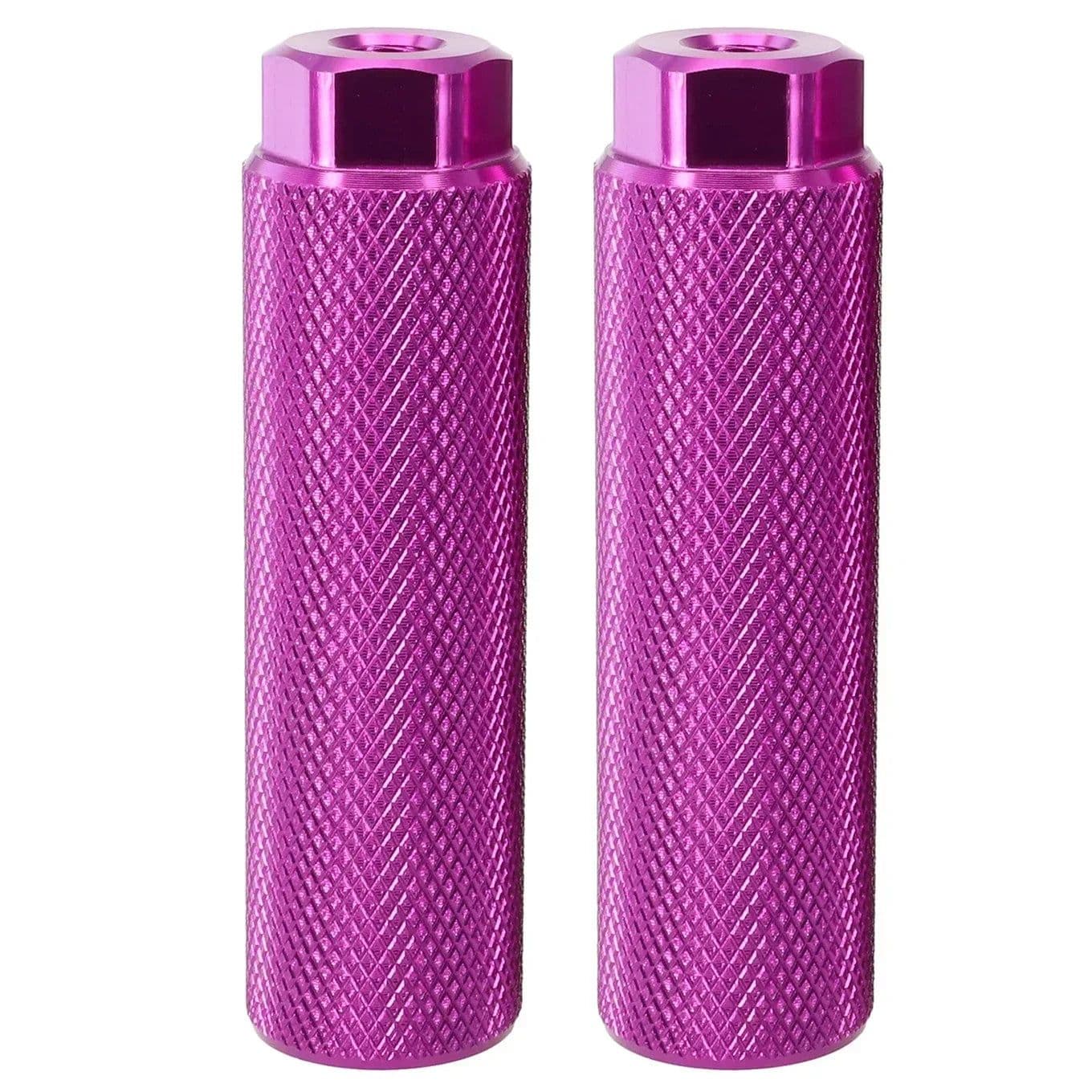 image-Bike Pegs Aluminum Alloy Anti Skid Lead Foot ForBMX Bike Fit 3 8 Inch Axles Bike Pegs Anti Skid Lead Foot Rest Pegs