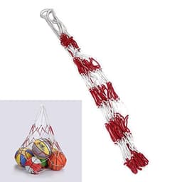 image-1/2pcs Portable Carry Net Bag Balls Volleyball Outdoor Durable Standard Nylon Thread Soccer Basketball Hoop Mesh Net