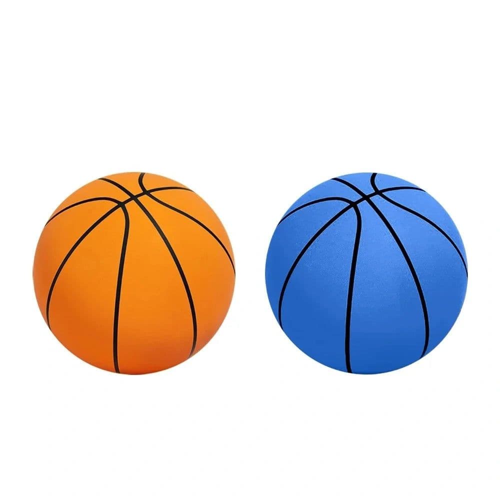 image-Foam Basketball Kids Silent Basketball Bouncing Mute Silent Ball Bounce Squeezable Mute Bouncing Basketball