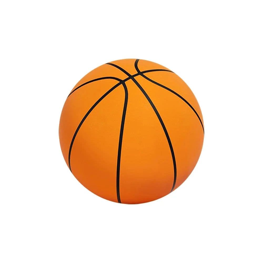 image-Foam Basketball Kids Silent Basketball Bouncing Mute Silent Ball Bounce Squeezable Mute Bouncing Basketball