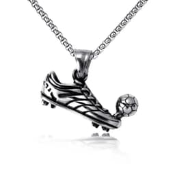 image-Sports shoes, football necklace jewelry, men's necklace pendant