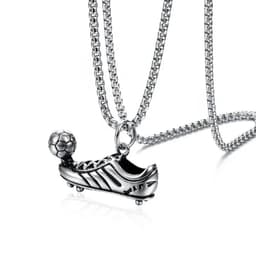 image-Sports shoes, football necklace jewelry, men's necklace pendant