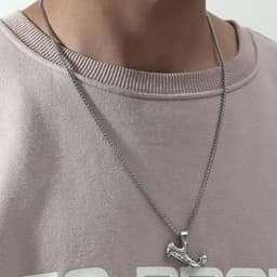 image-Sports shoes, football necklace jewelry, men's necklace pendant
