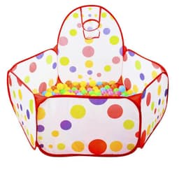 image-Children's ocean ball pool with basketball basket Bobo pool toy 0.9M (excluding ball)