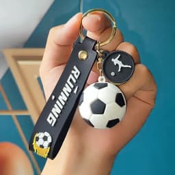 image-ZAKOL New Trendy Football Key Chain European Cup Accessories Keychain For Decorative Backpack Wholesale