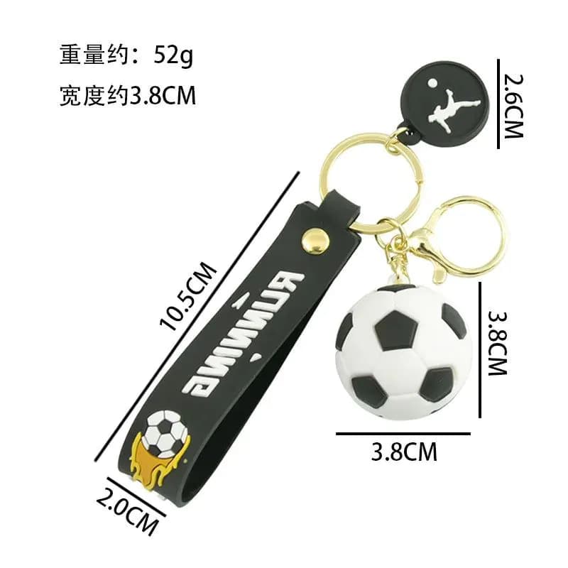 image-ZAKOL New Trendy Football Key Chain European Cup Accessories Keychain For Decorative Backpack Wholesale