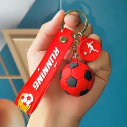 image-ZAKOL New Trendy Football Key Chain European Cup Accessories Keychain For Decorative Backpack Wholesale