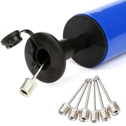 image-Flexible Hose Ball Pump Hand Pump Inflator Portable Basketball Pump Football Inflating with Pump Volleyball Hose Push Air