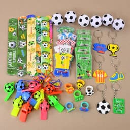 image-Soccer Party Favors Football Theme Bracelets Keychain Pin Ball Maze Game Toys Kids Birthday Party Pinata Fillers Christmas Gift