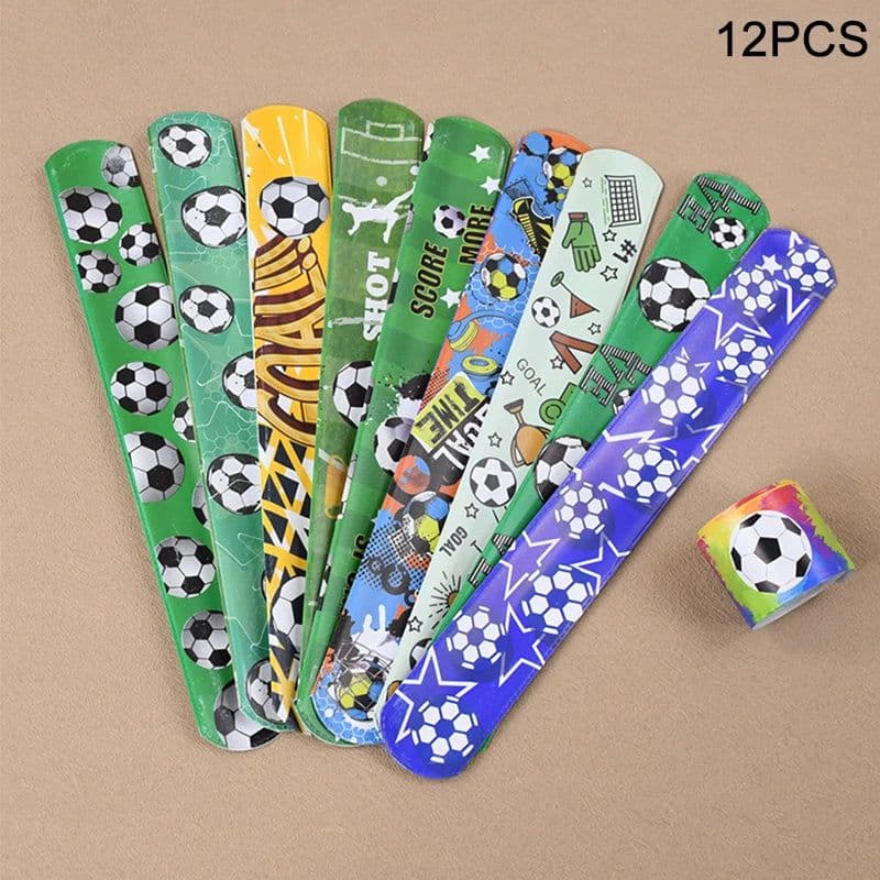 image-Soccer Party Favors Football Theme Bracelets Keychain Pin Ball Maze Game Toys Kids Birthday Party Pinata Fillers Christmas Gift