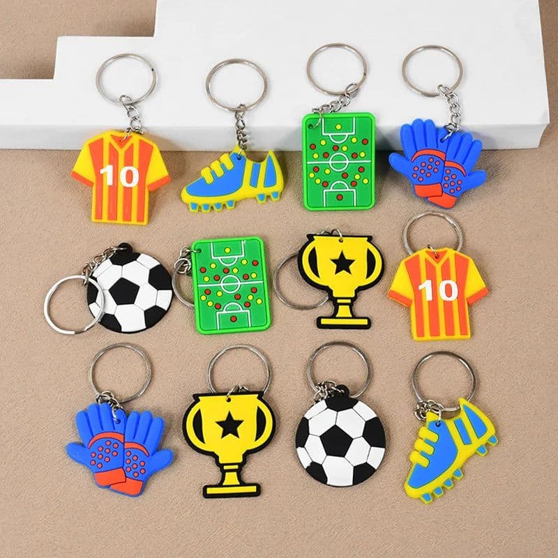 image-Soccer Party Favors Football Theme Bracelets Keychain Pin Ball Maze Game Toys Kids Birthday Party Pinata Fillers Christmas Gift