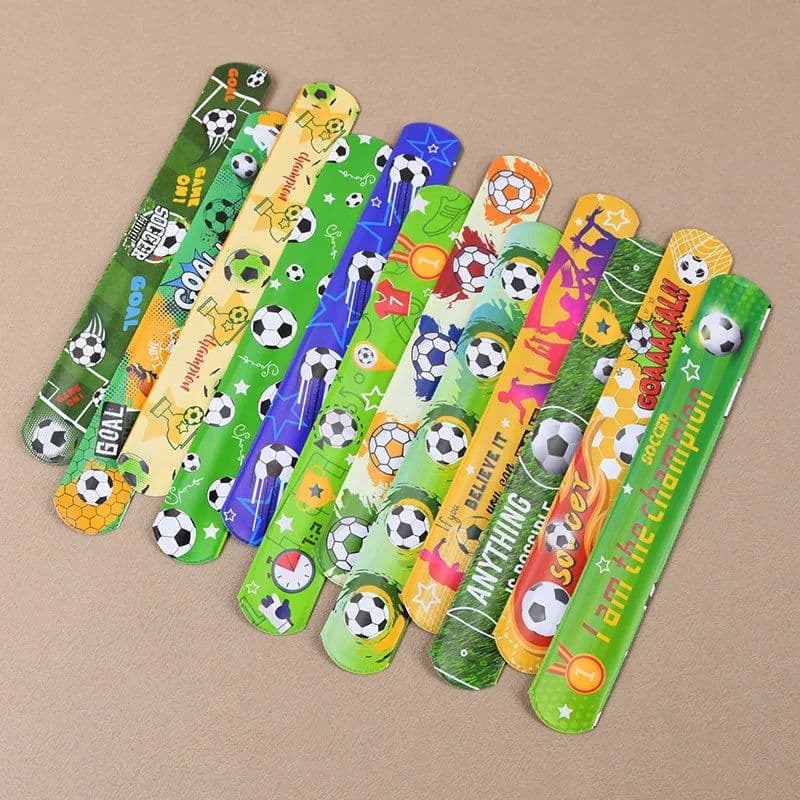 image-Soccer Party Favors Football Theme Bracelets Keychain Pin Ball Maze Game Toys Kids Birthday Party Pinata Fillers Christmas Gift