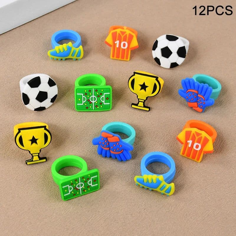image-Soccer Party Favors Football Theme Bracelets Keychain Pin Ball Maze Game Toys Kids Birthday Party Pinata Fillers Christmas Gift
