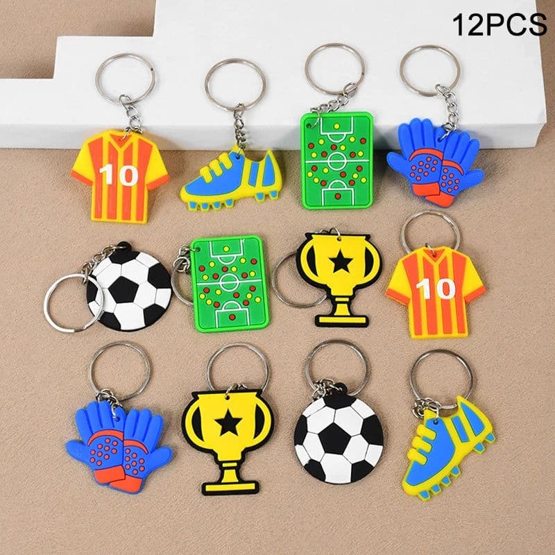 image-Soccer Party Favors Football Theme Bracelets Keychain Pin Ball Maze Game Toys Kids Birthday Party Pinata Fillers Christmas Gift