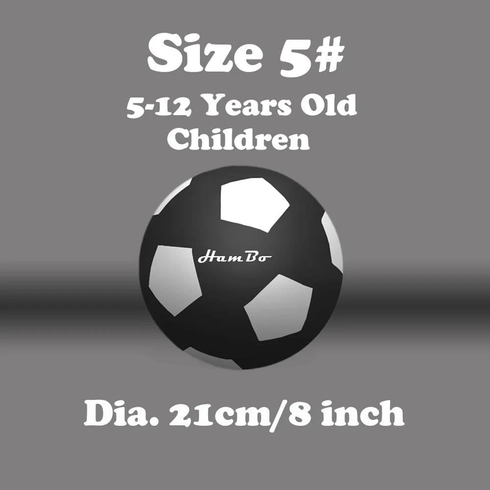 image-Silent Football Size 7# 5# 3# for Adults /Children Indoor Soccer Foam Ball Train Airless Football Mute Bouncing Ball Silent Ball