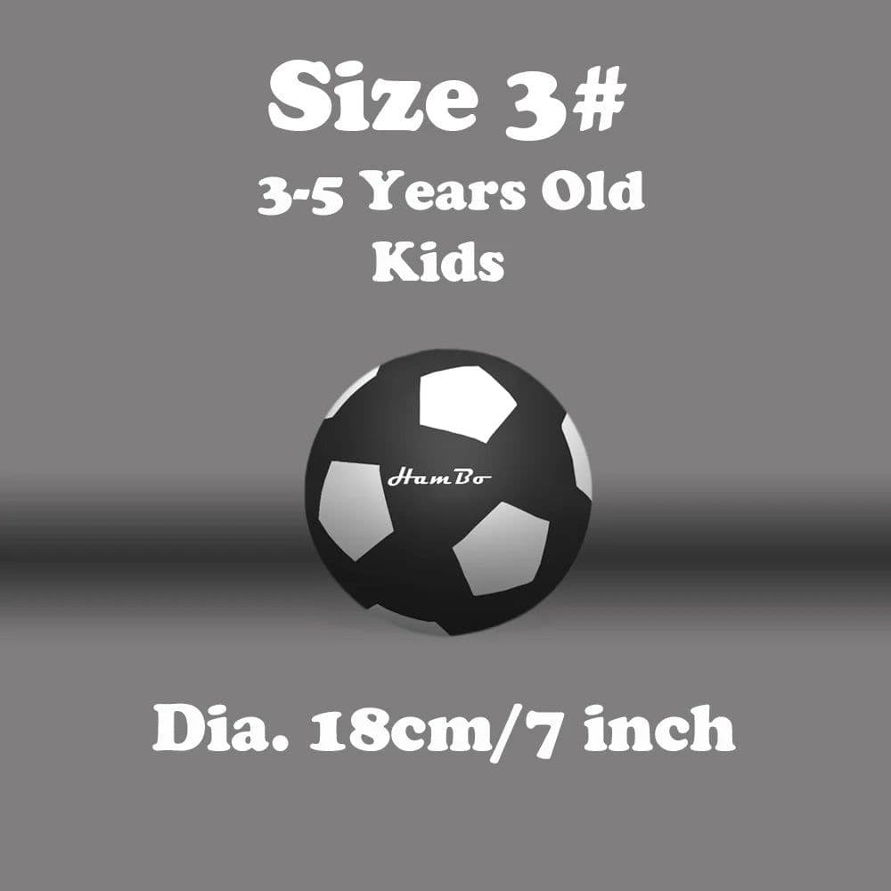 image-Silent Football Size 7# 5# 3# for Adults /Children Indoor Soccer Foam Ball Train Airless Football Mute Bouncing Ball Silent Ball