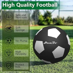 image-Silent Football Size 3#/5#/7# Indoor Silent Foam Soccer Ball Mute Bouncing Ball Silent Basketball Ball Silent Ball Gift for Boys