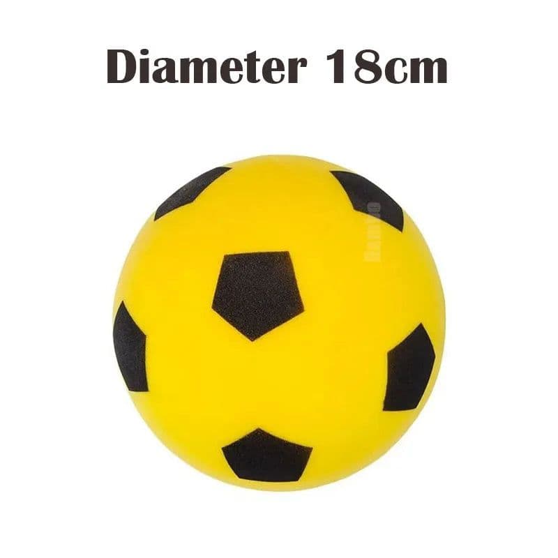 image-Silent Football Size 3#/5#/7# Indoor Silent Foam Soccer Ball Mute Bouncing Ball Silent Basketball Ball Silent Ball Gift for Boys