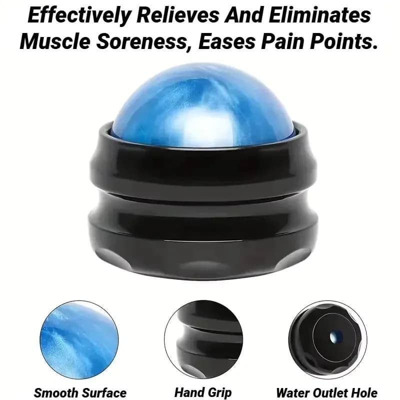 image-1Pcs Manual Massage Roller Ball Waist Hip Relaxer Stress Release Muscle Relaxation Massager Body Pain Relief Therapy Foot Back