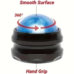 image-1Pcs Manual Massage Roller Ball Waist Hip Relaxer Stress Release Muscle Relaxation Massager Body Pain Relief Therapy Foot Back