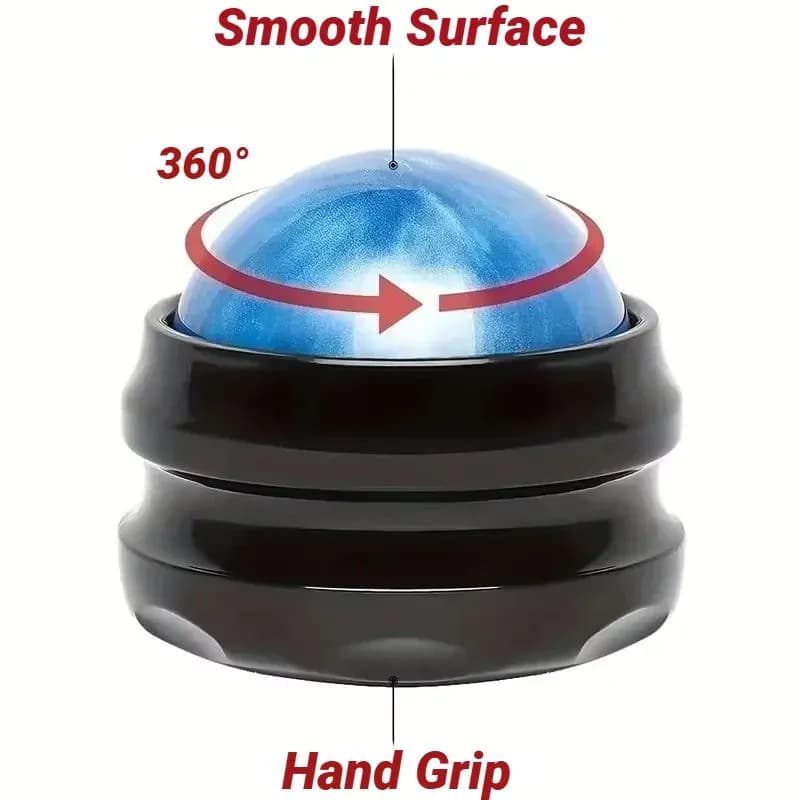 image-1Pcs Manual Massage Roller Ball Waist Hip Relaxer Stress Release Muscle Relaxation Massager Body Pain Relief Therapy Foot Back