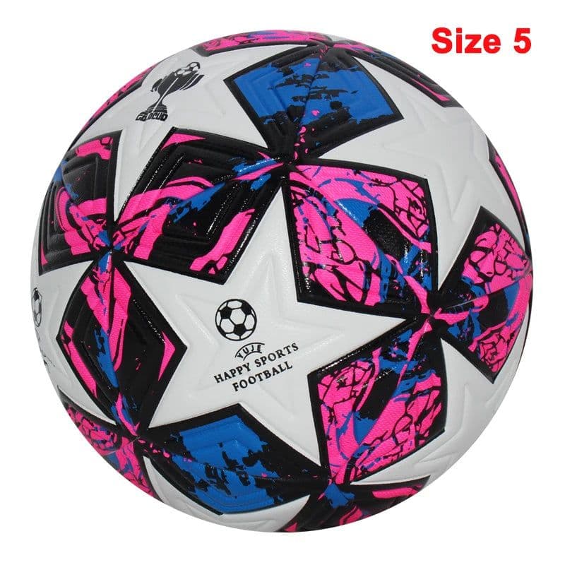 image-Soccer Ball Professional Outdoors Sports Match Balls High Quality PU Material Training Seamless Football Standard Size 5 Size 4