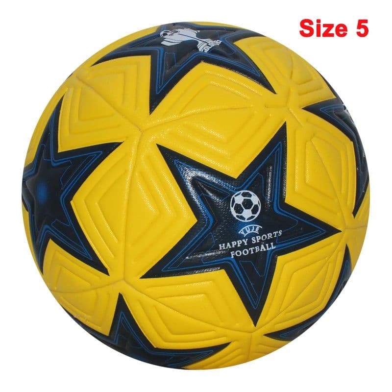 image-Soccer Ball Professional Outdoors Sports Match Balls High Quality PU Material Training Seamless Football Standard Size 5 Size 4