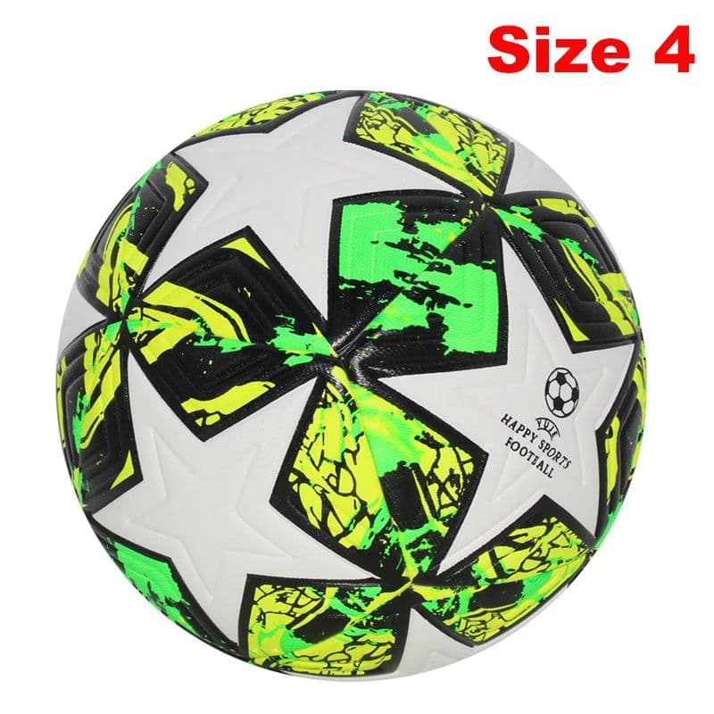 image-Soccer Ball Professional Outdoors Sports Match Balls High Quality PU Material Training Seamless Football Standard Size 5 Size 4