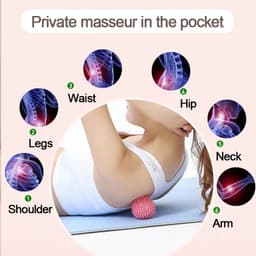 image-Foot massage ball with spikes pilates yoga Sports Fitness Muscle Relaxation massage ball plantar fasciitis therapy ball AMQ001