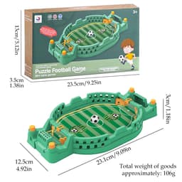 image-Football Table Mini Tabletop Interactive Game, Soccer Tabletops Competition Sports Games Desktop Catapult Toys for Family Game