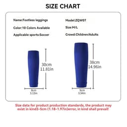 image-Loogdeel 1 Pair Breathable Calf Compression Sleeve Professional High-quality Soccer Socks For Running Football Basketball