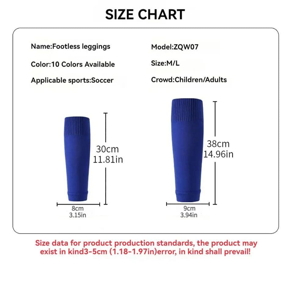 image-Loogdeel 1 Pair Breathable Calf Compression Sleeve Professional High-quality Soccer Socks For Running Football Basketball