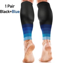 image-1Pair Calf Support Compression Sleeves for Women Men Running 20-30mmHg Footless Leg Socks Outdoor Sports Marathon